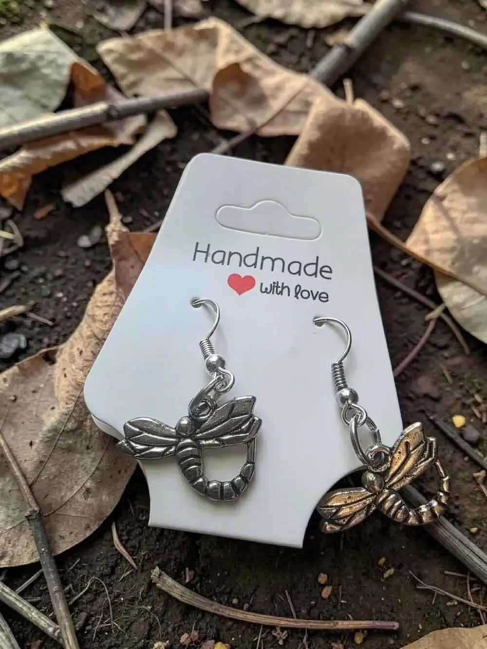 Handmade Dragonfly Earrings
